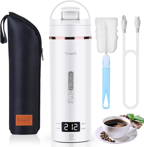 Portable Electric Kettle with Travel Bag